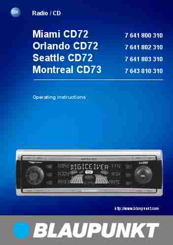 Blaupunkt Car Stereo System 7 641 800 310-page_pdf